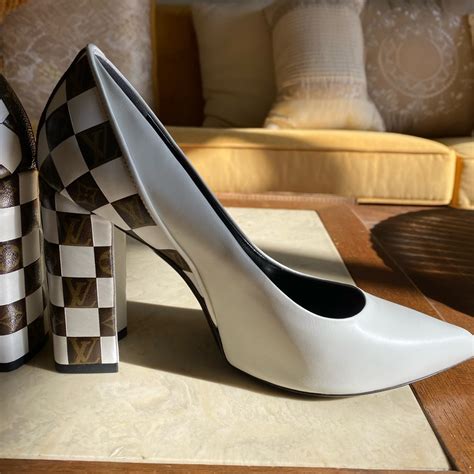 louis vuitton white pumps|louis vuitton pumps price.